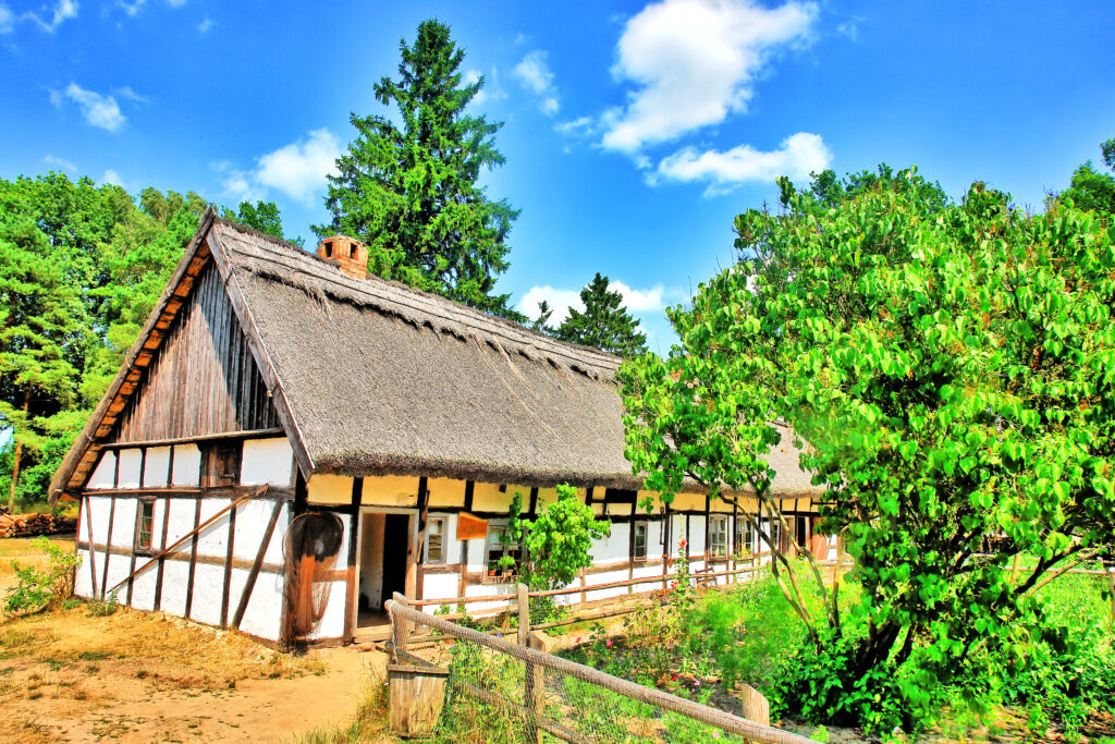 Skansen muzeum wsi Słowińskiej