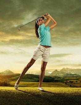 wymach golfisty
