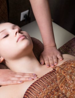 kobieta w spa