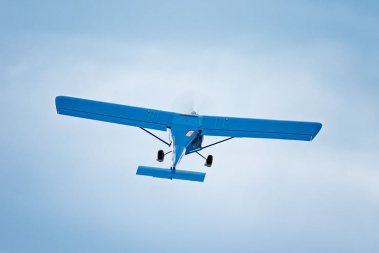 Aeropakt A-22 w locie