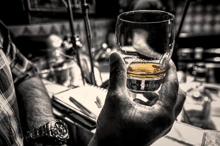 Butelki whisky
