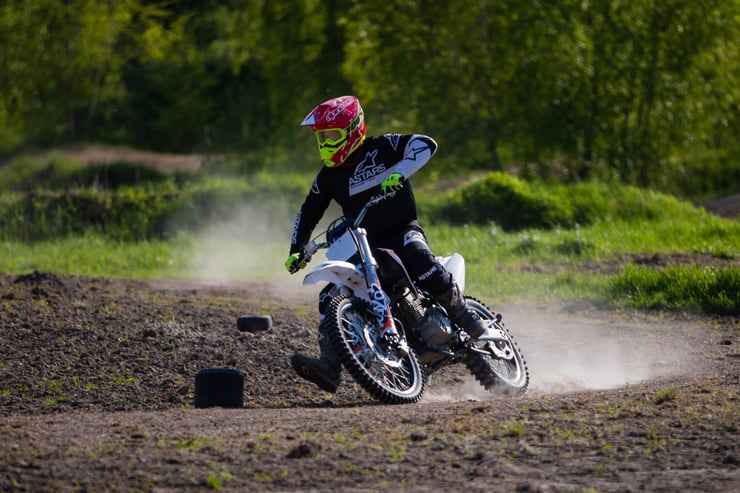 Jazda na motocrossie