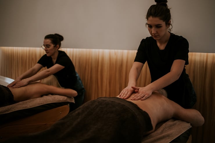 Masaż w salonie SPA