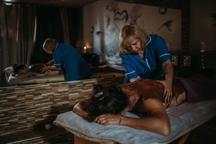 masaż czekoladowy