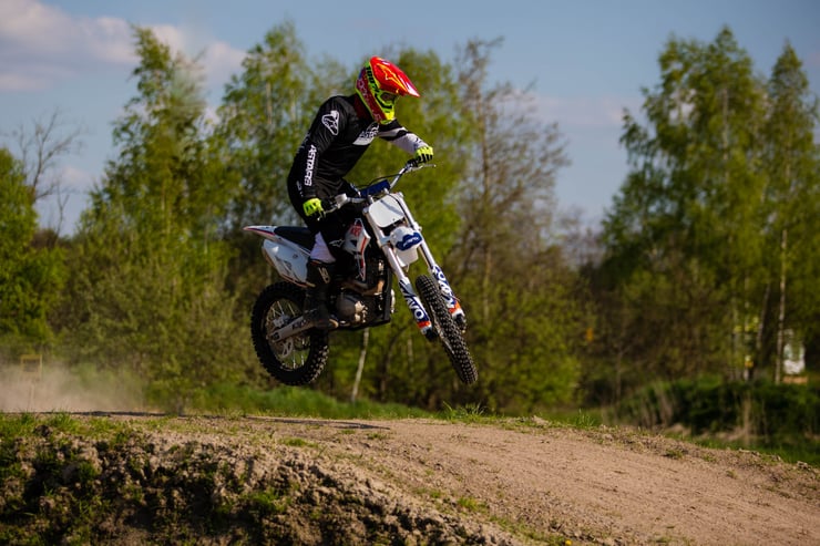 Jazda na motocrossie w Lublinie